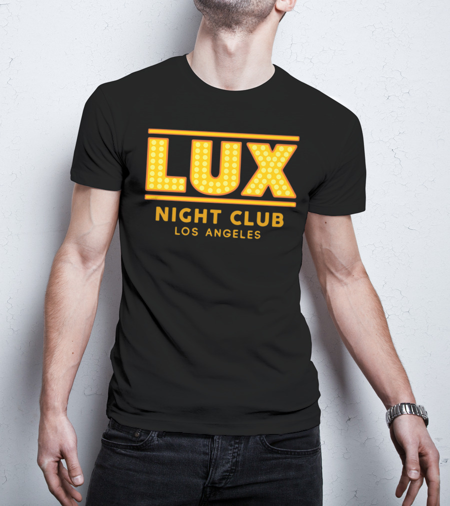 Lux Night Club Los Angeles Morningstar Funny Geek T-Shirt