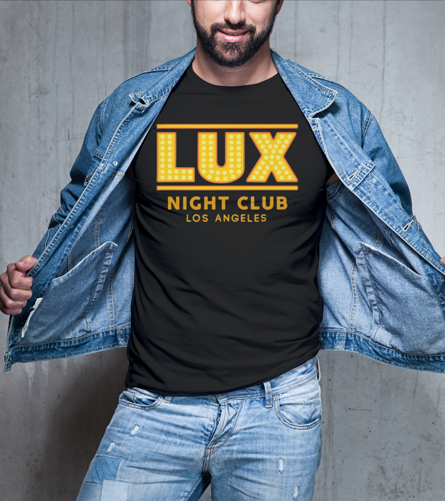 Lux Night Club Los Angeles Morningstar Funny Geek T-Shirt