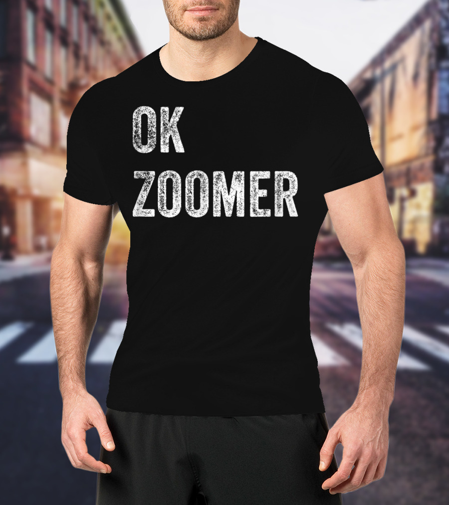 OK Zoomer Funny Generation Z Millennial Gen T-Shirt