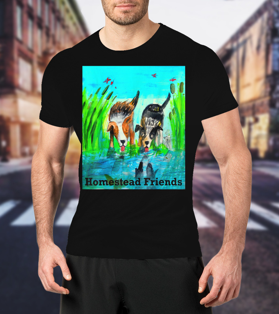 Homestead Friends Adorable Animals On The Homestead T-Shirt