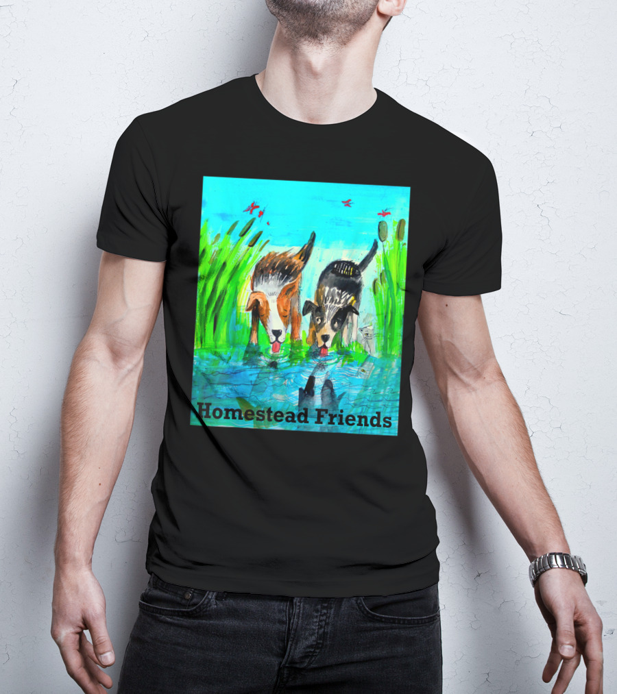 Homestead Friends Adorable Animals On The Homestead T-Shirt