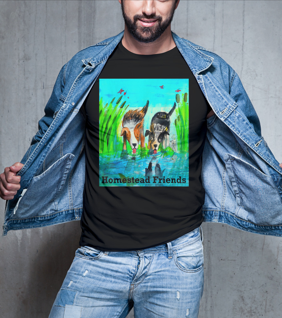 Homestead Friends Adorable Animals On The Homestead T-Shirt