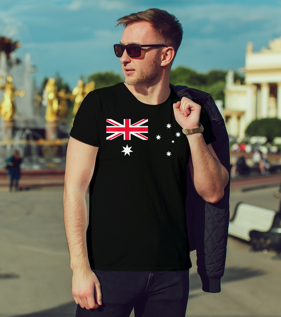 Australia Flag Aussie Flags For Australian Pride T-Shirt