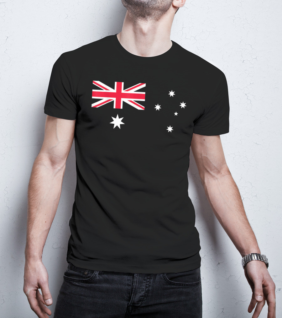 Australia Flag Aussie Flags For Australian Pride T-Shirt