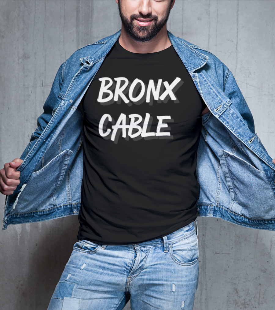Bronx Cable Vintage Style Urban Graphics T-Shirt