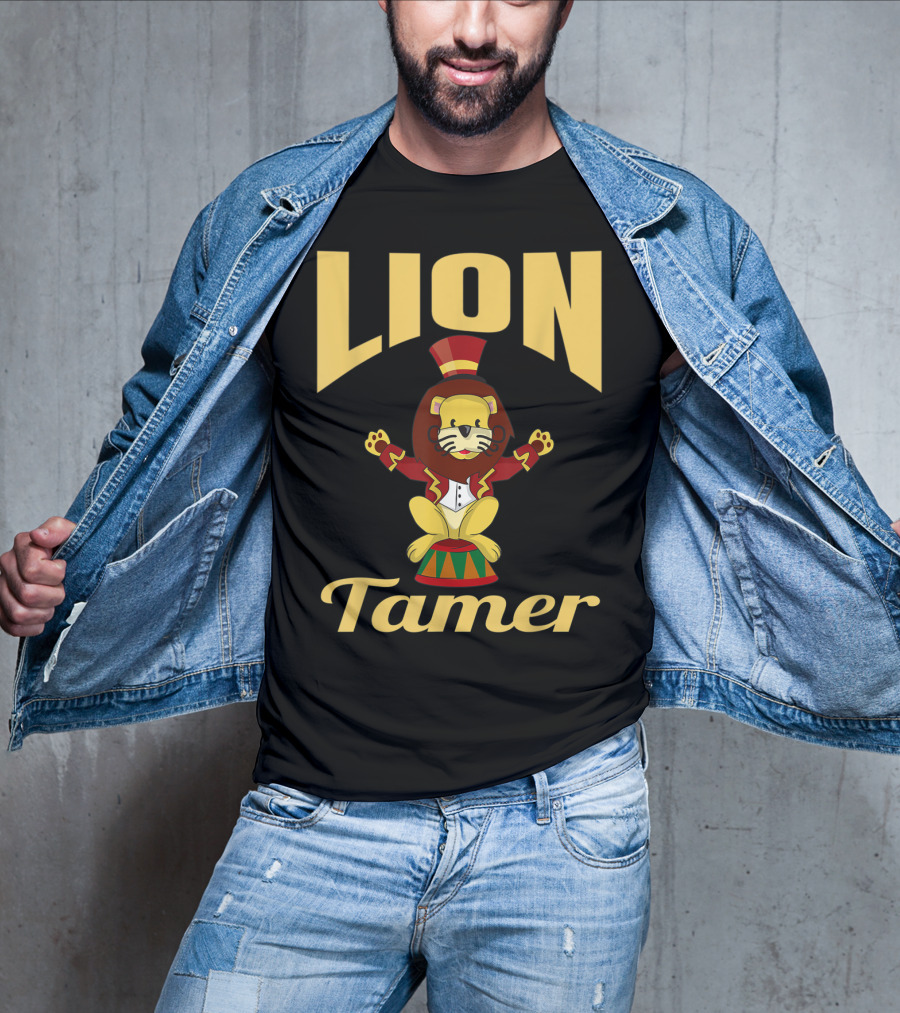 Lion Tamer Circus Costume Lion Tamer T-Shirt