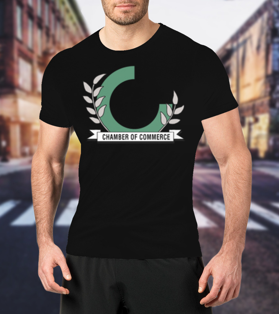 Covington Chamber Of Commerce Laurel Emblem T-Shirt