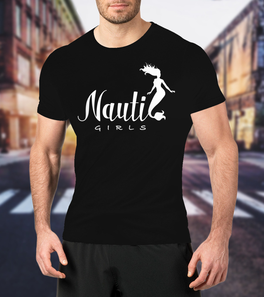 Nauti Girls Cruise Mermaid Trip Vacation T-Shirt