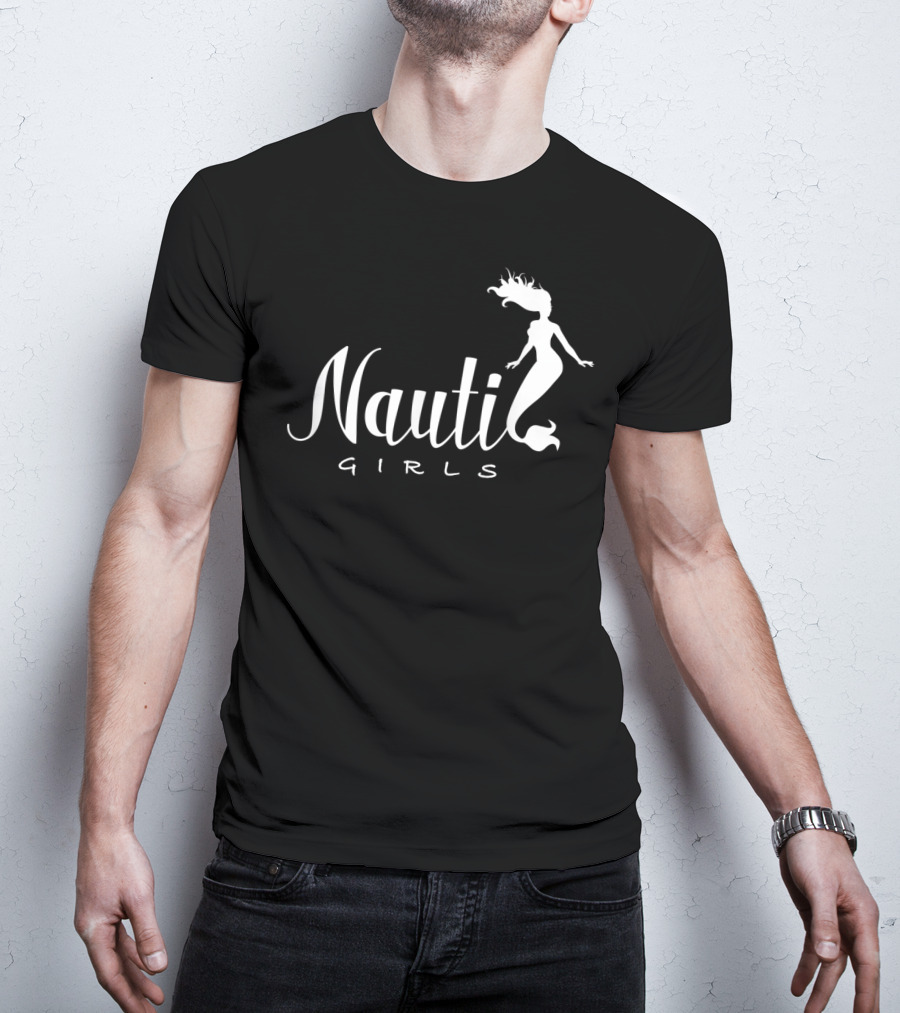 Nauti Girls Cruise Mermaid Trip Vacation T-Shirt