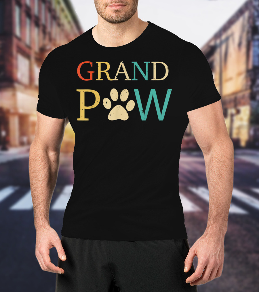 Grand Paw Dog Lover Gift For Men And Women T-Shirt