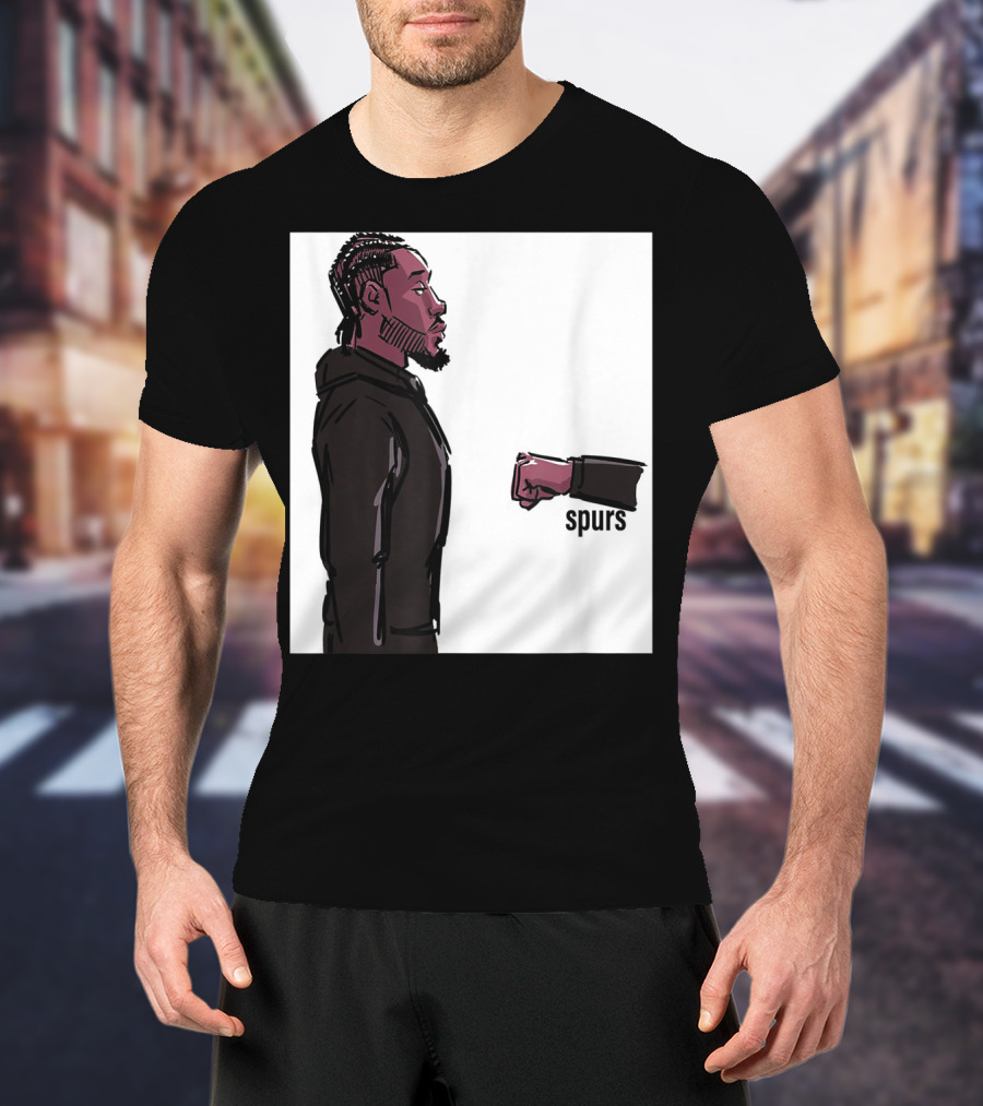 Funny Man Declines Dap Spurs T-Shirt