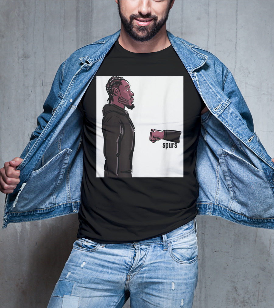 Funny Man Declines Dap Spurs T-Shirt