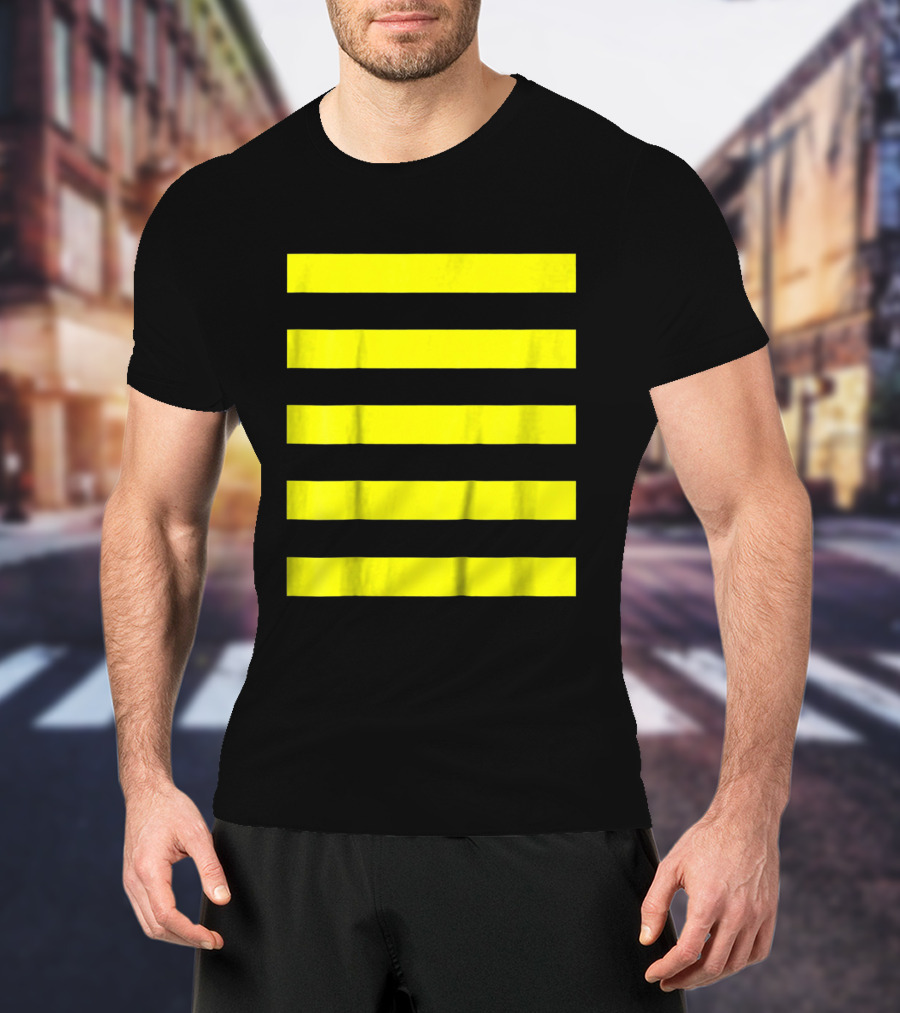 Bee Costume Cute Honeybee Halloween Costume Striped T-Shirt
