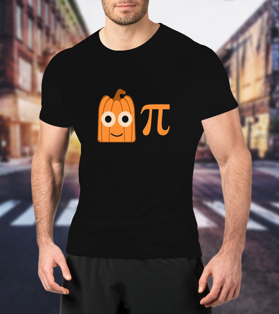Cute Funny Pumpkin Pi Fall Halloween T-Shirt