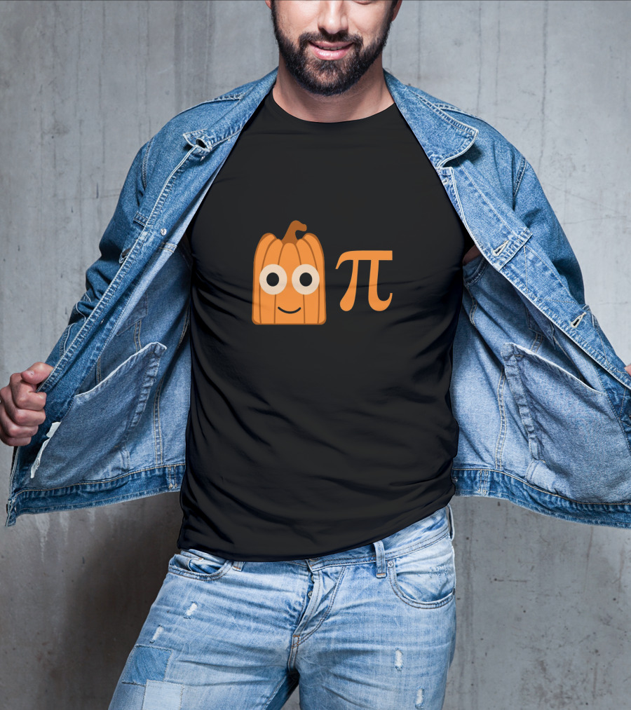 Cute Funny Pumpkin Pi Fall Halloween T-Shirt