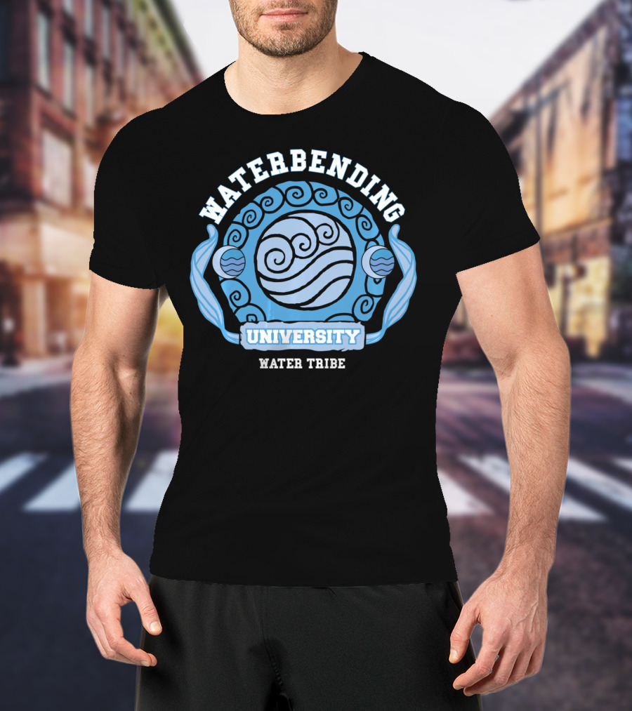Waterbending University Water Tribe T-Shirt
