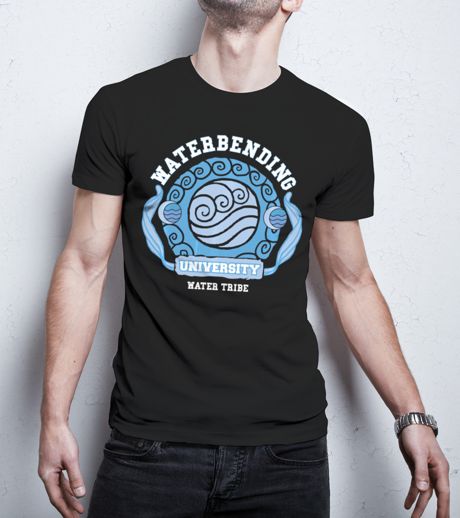 Waterbending University Water Tribe T-Shirt