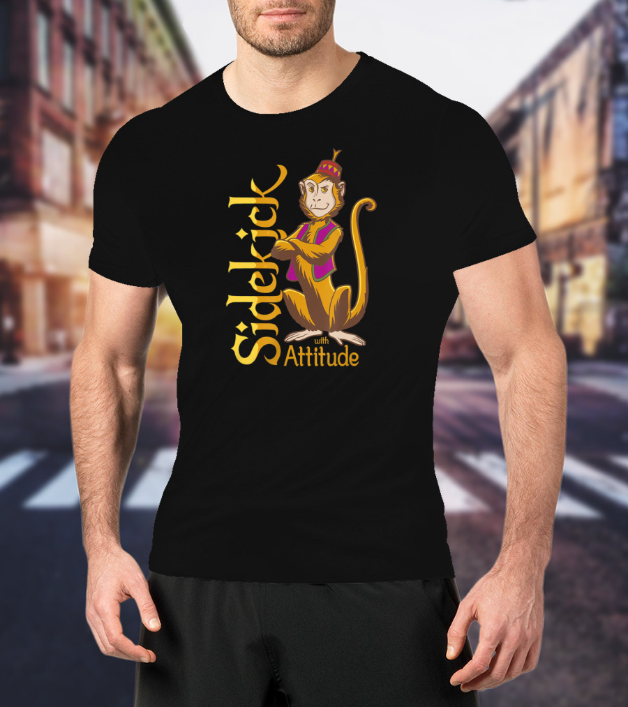 Disney Aladdin Live Action Abu Sidekick With Attitude T-Shirt