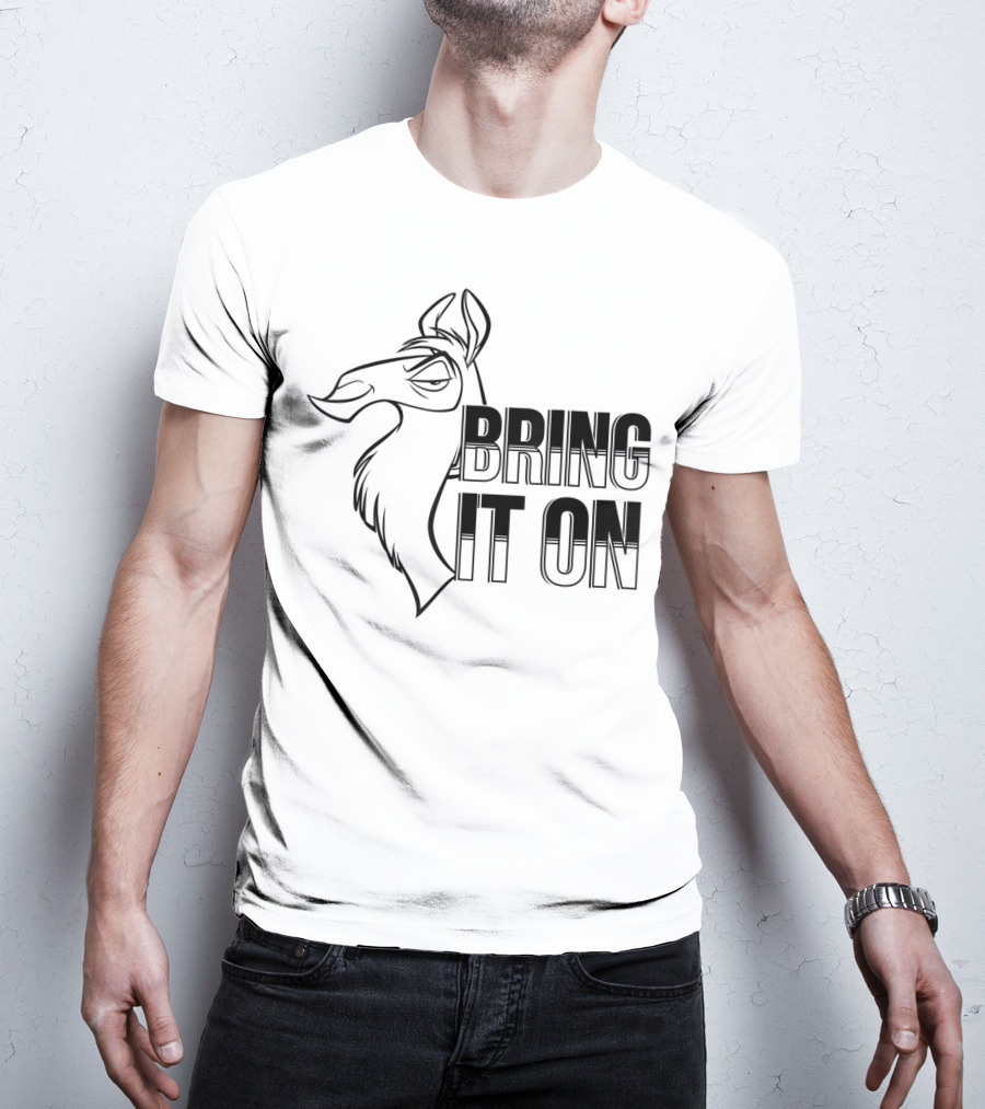 Disney Emperor's New Groove Kuzco Llama Bring It On T-Shirt