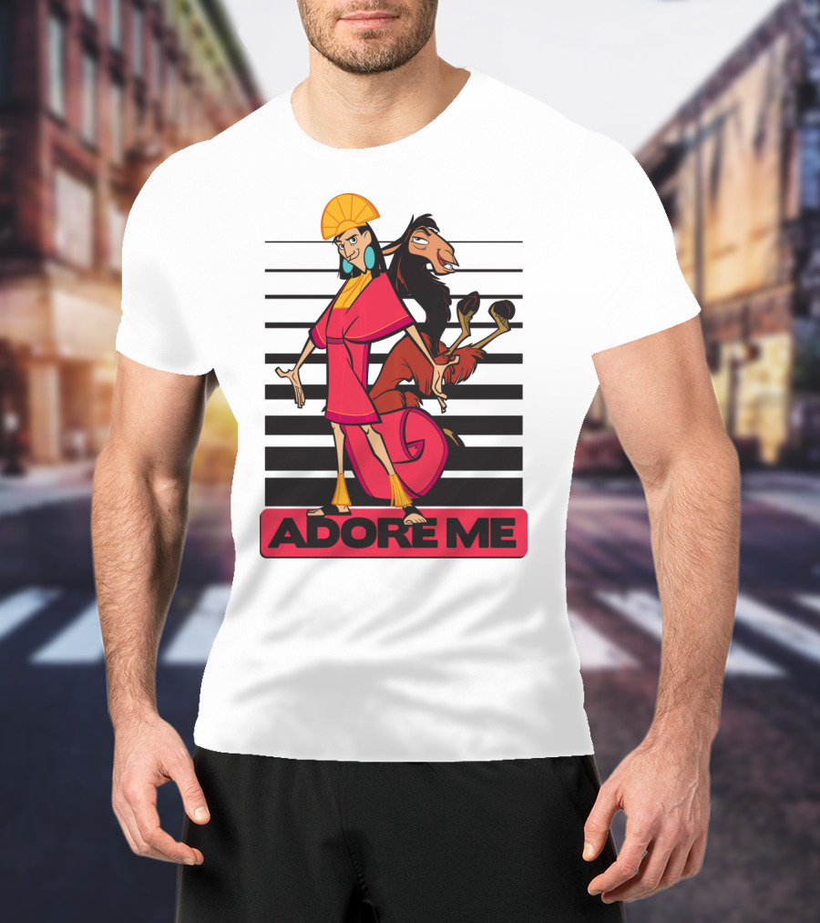 Disney Emperor's New Groove Kuzco Adore Me Stripes T-Shirt