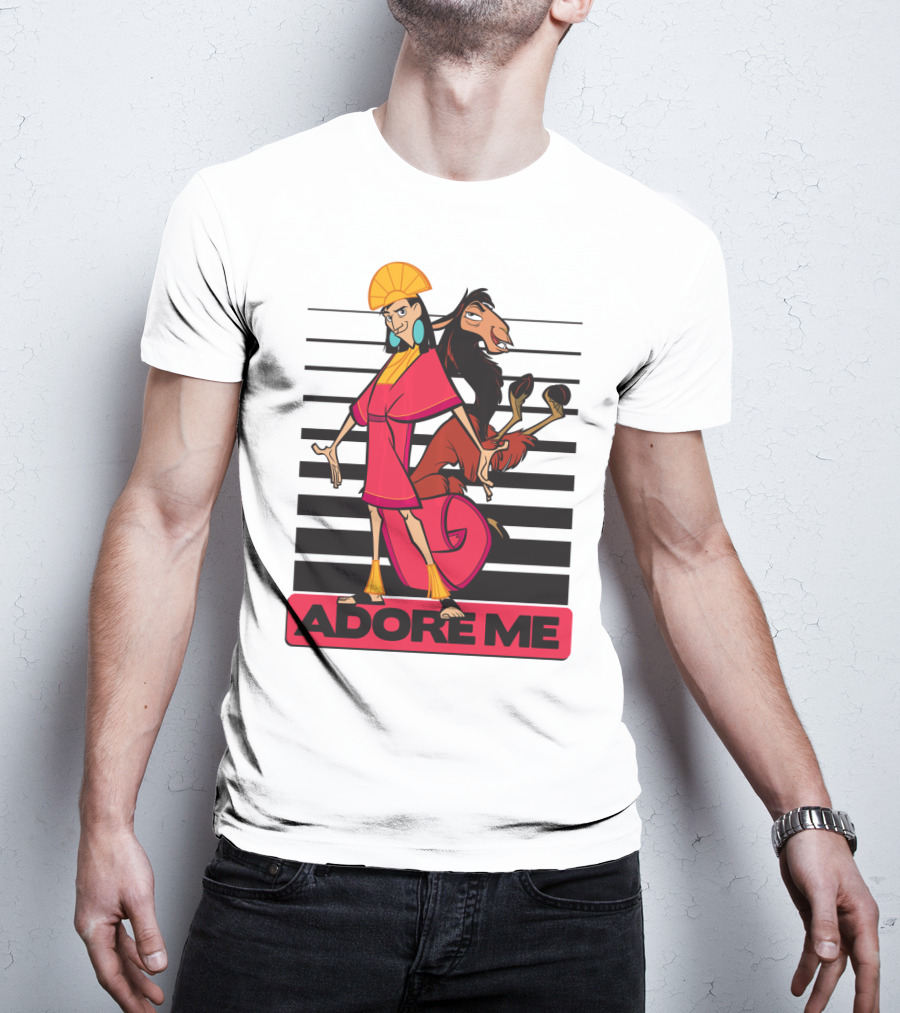 Disney Emperor's New Groove Kuzco Adore Me Stripes T-Shirt