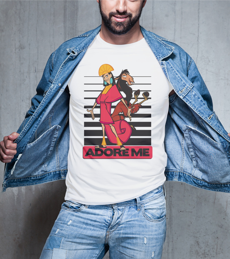 Disney Emperor's New Groove Kuzco Adore Me Stripes T-Shirt