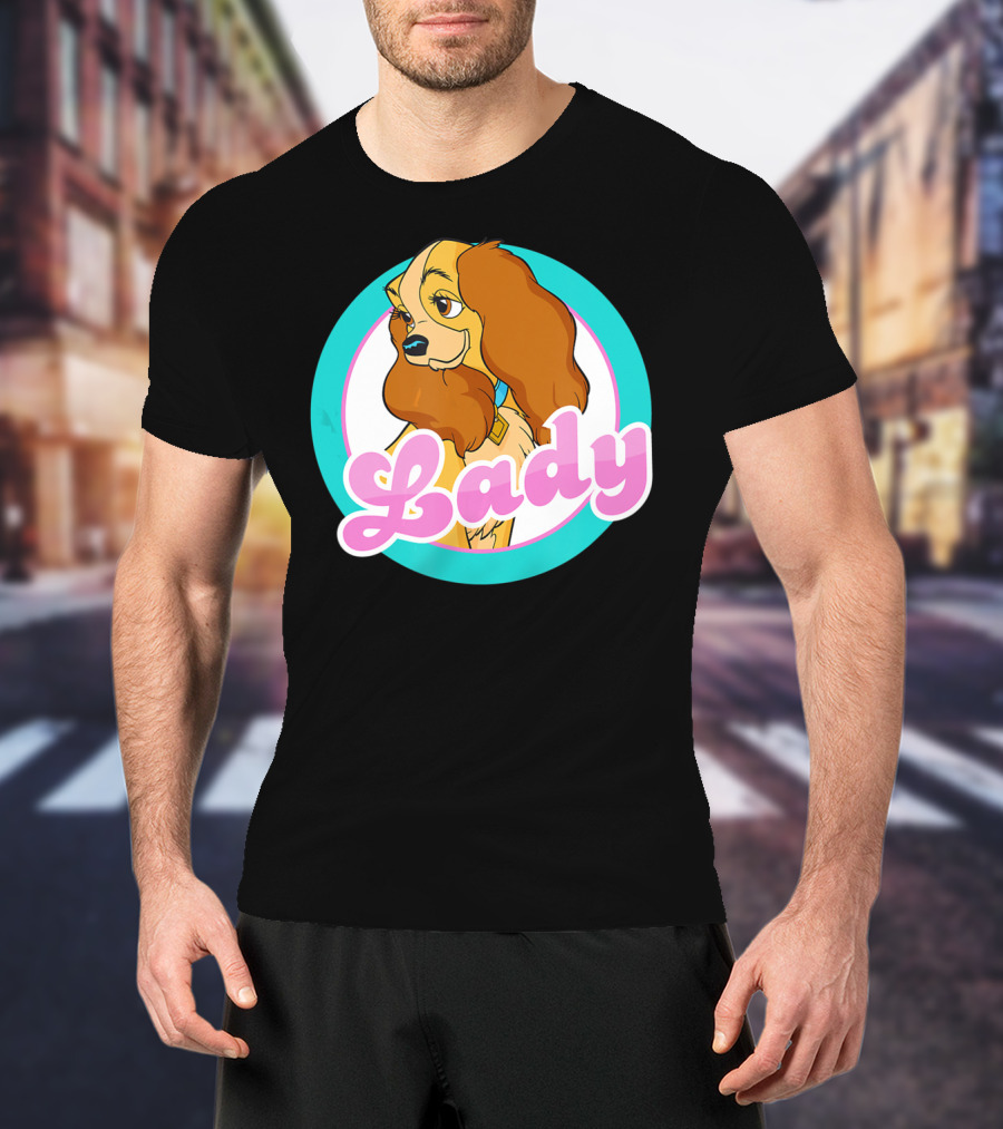 Lady And The Tramp Lady Face Disney T-Shirt