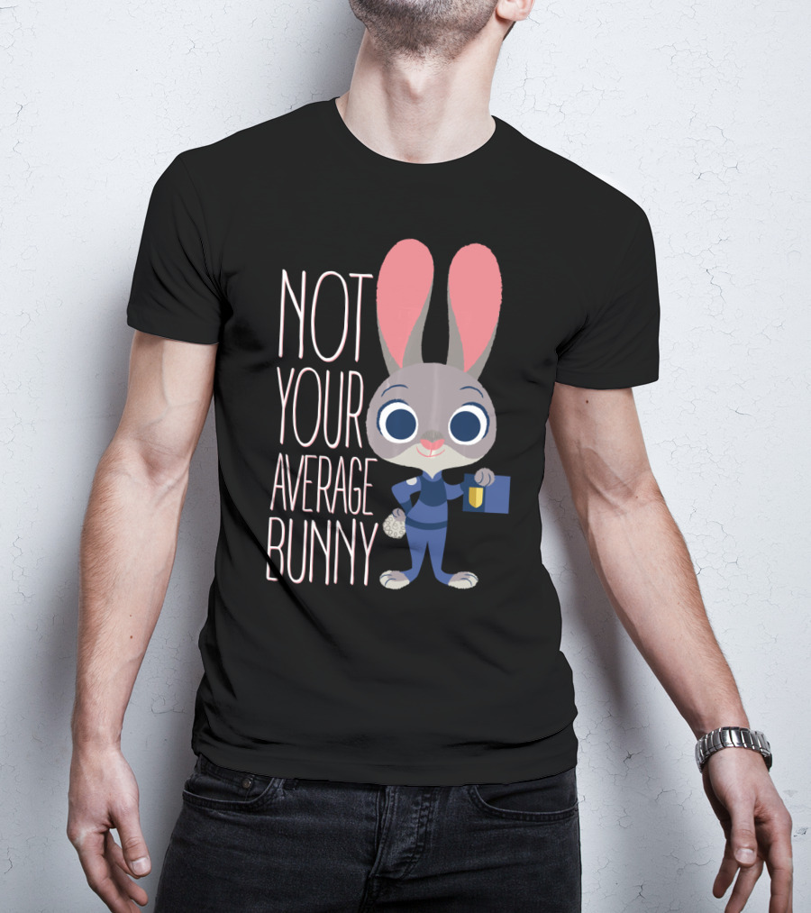 Disney Zootopia Not Your Average Bunny Judy Hopps T-Shirt