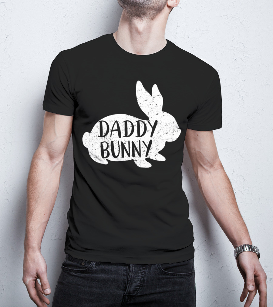 Daddy Bunny Cute Matching Family Easter Bunny T-Shirt