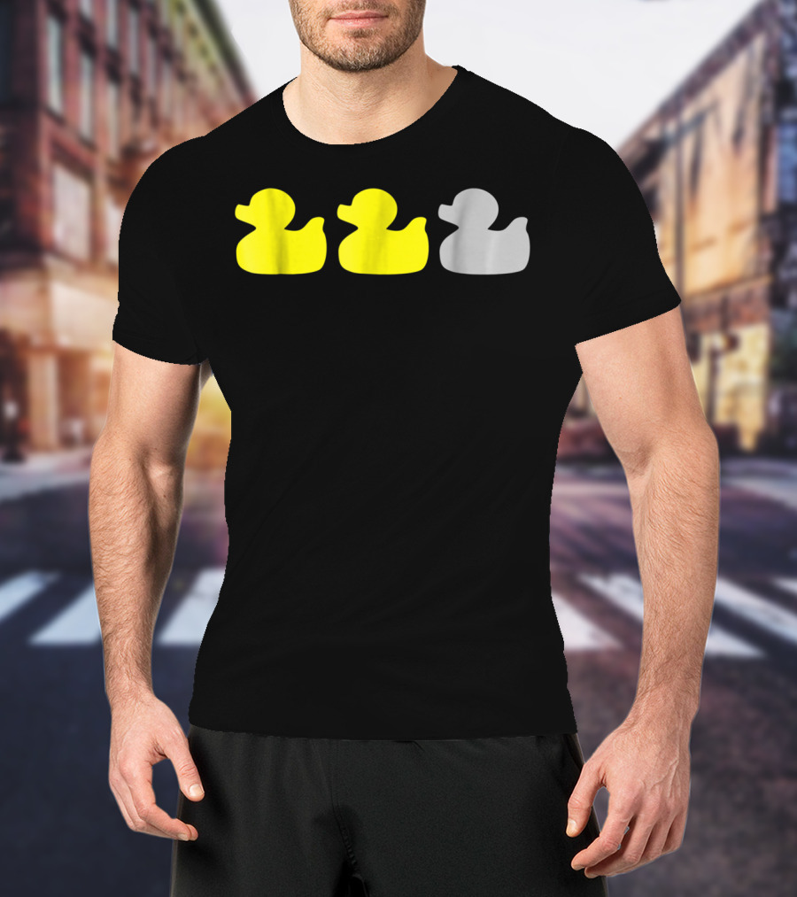 Duck Duck Gray Duck Humor Minnesota Yellow And Gray Ducks T-Shirt