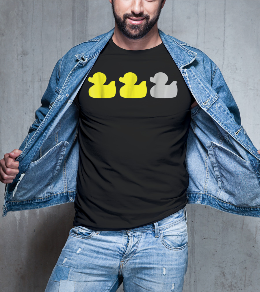 Duck Duck Gray Duck Humor Minnesota Yellow And Gray Ducks T-Shirt