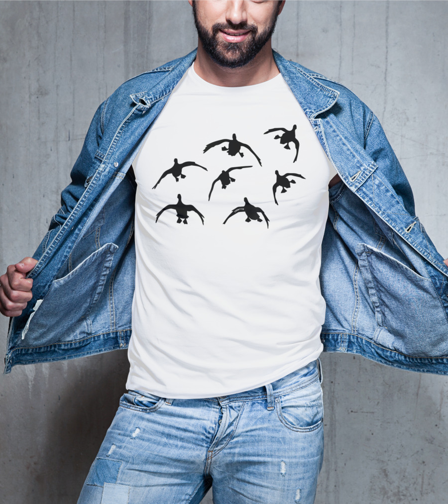 Committed Waterfowl Duck Hunting Seven Drakes T-Shirt