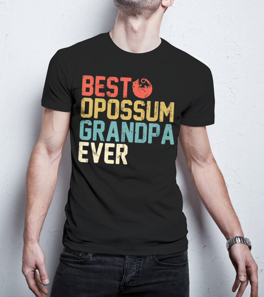 Best Opossum Grandpa Ever T-Shirt