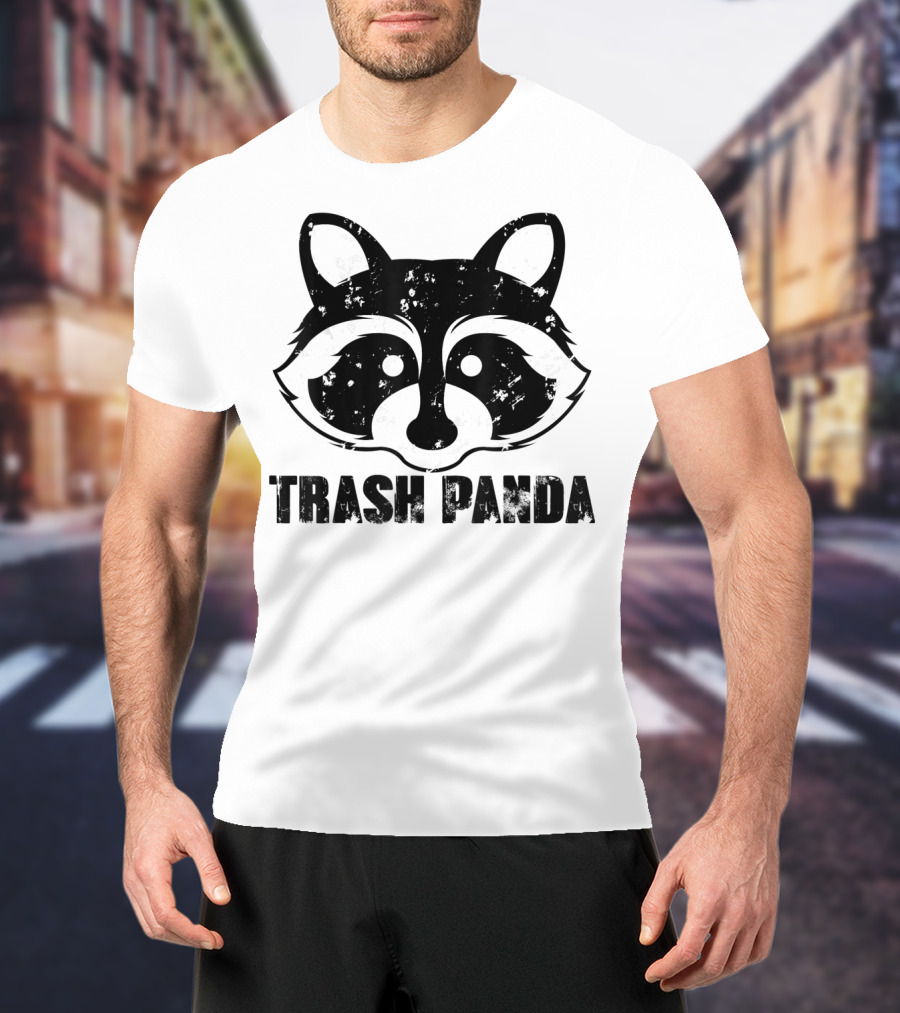 Trash Panda Raccoon Save The Trash Panda Bear T-Shirt