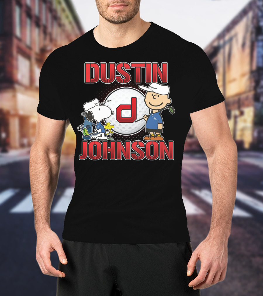 Dustin Johnson Pro Golf Snoopy The Peanuts Movie T-Shirt