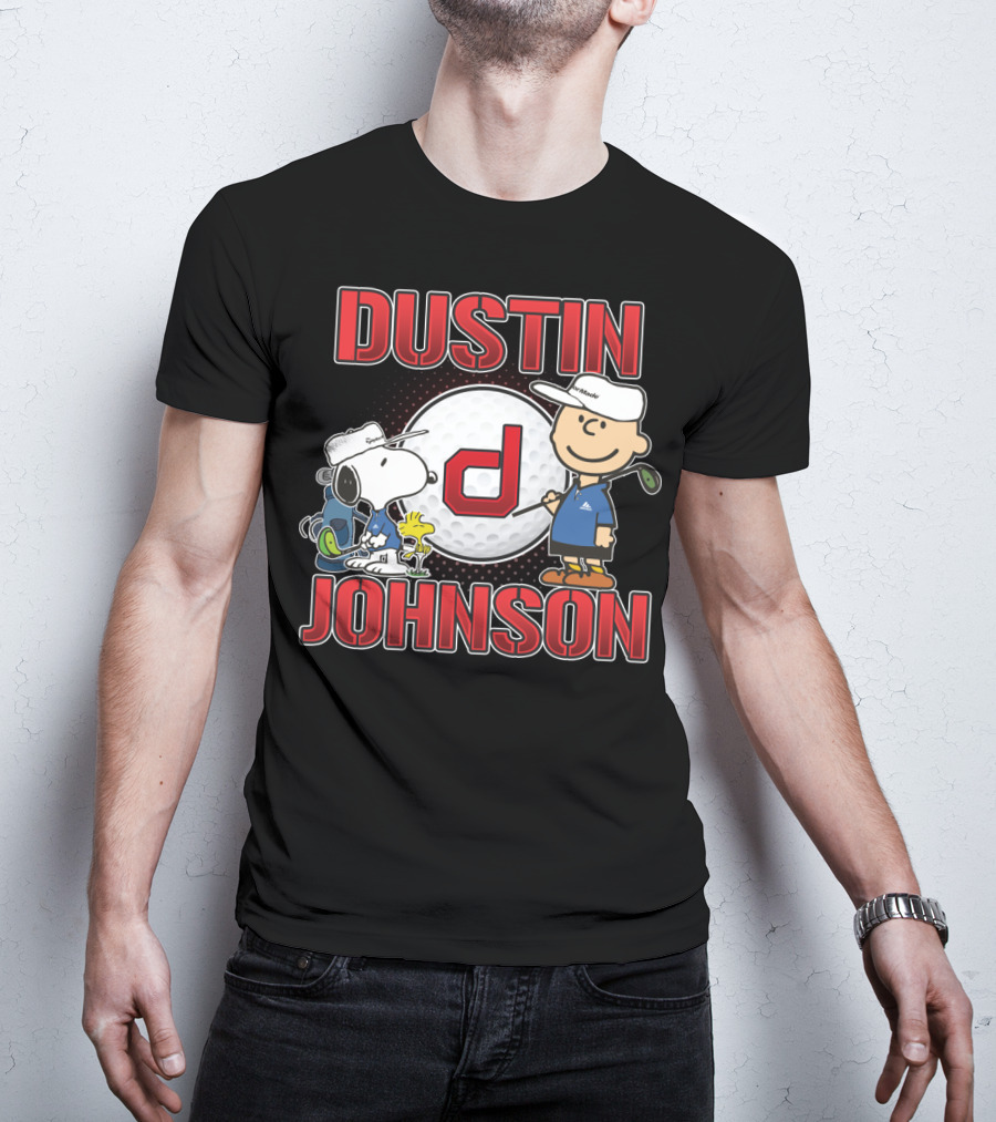 Dustin Johnson Pro Golf Snoopy The Peanuts Movie T-Shirt