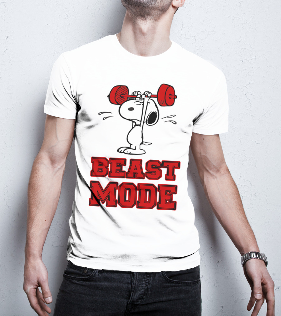 Snoopy Beast Mode The Peanuts Movie T-Shirt