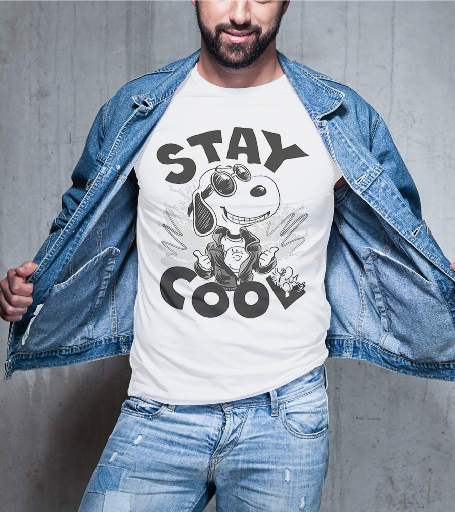 Stay Cool Snoopy The Peanuts Movie Thumbs Up T-Shirt