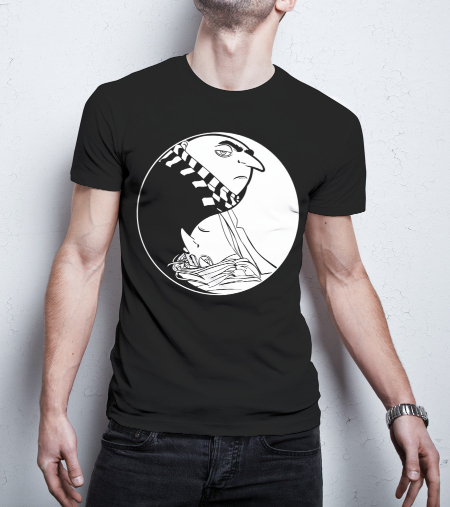 Gru And Dru Yin Yang Minions Despicable Me Sibling Symbol Harmony T-Shirt