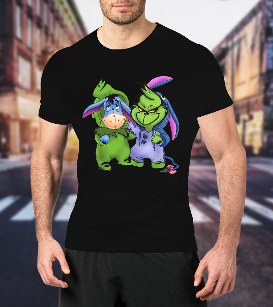 Baby Eeyore And Grinches Pajama Friends T-Shirt
