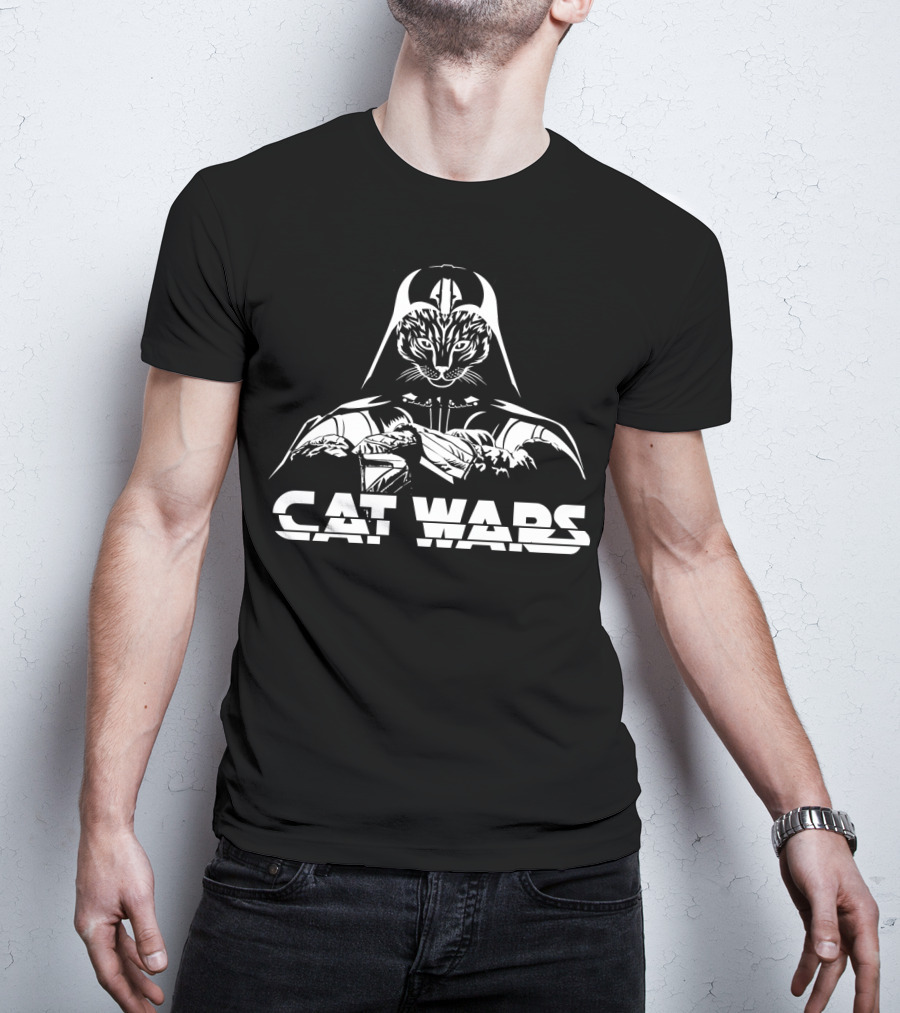 Cat Wars Darth Vader Star Wars T-Shirt