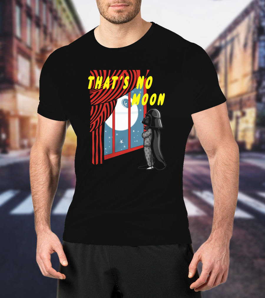 That's No Moon Darth Vader Star Wars Window Scene T-Shirt