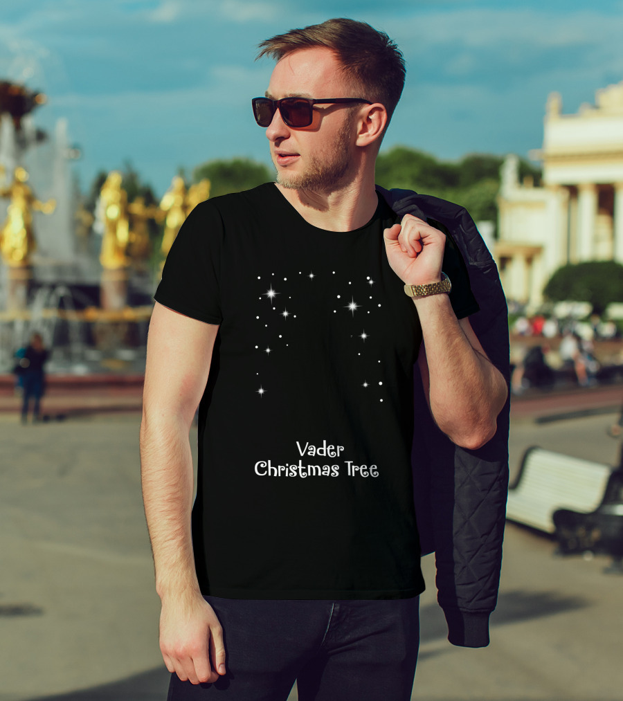 Vader Christmas Tree Star Wars Darth Vader T-Shirt