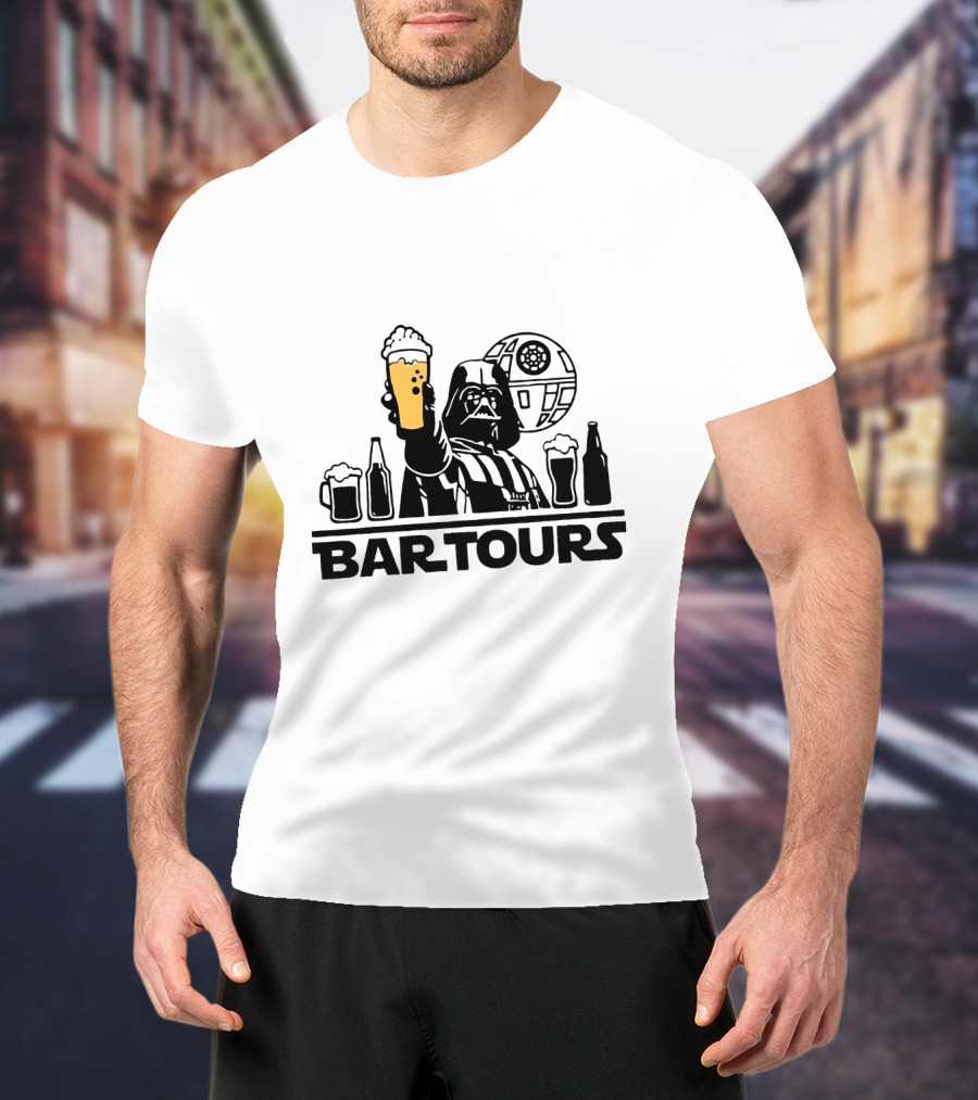 Darth Vader Beer Lovers Bar Tours Star Wars T-Shirt