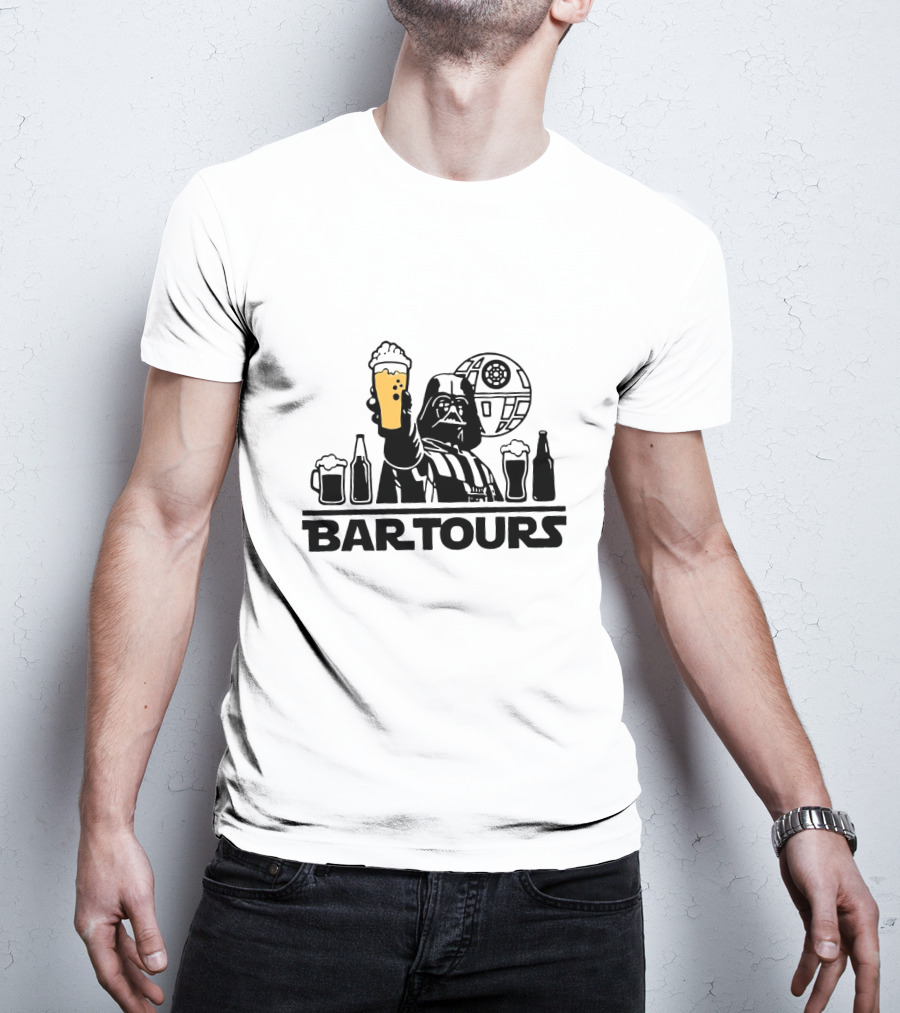Darth Vader Beer Lovers Bar Tours Star Wars T-Shirt