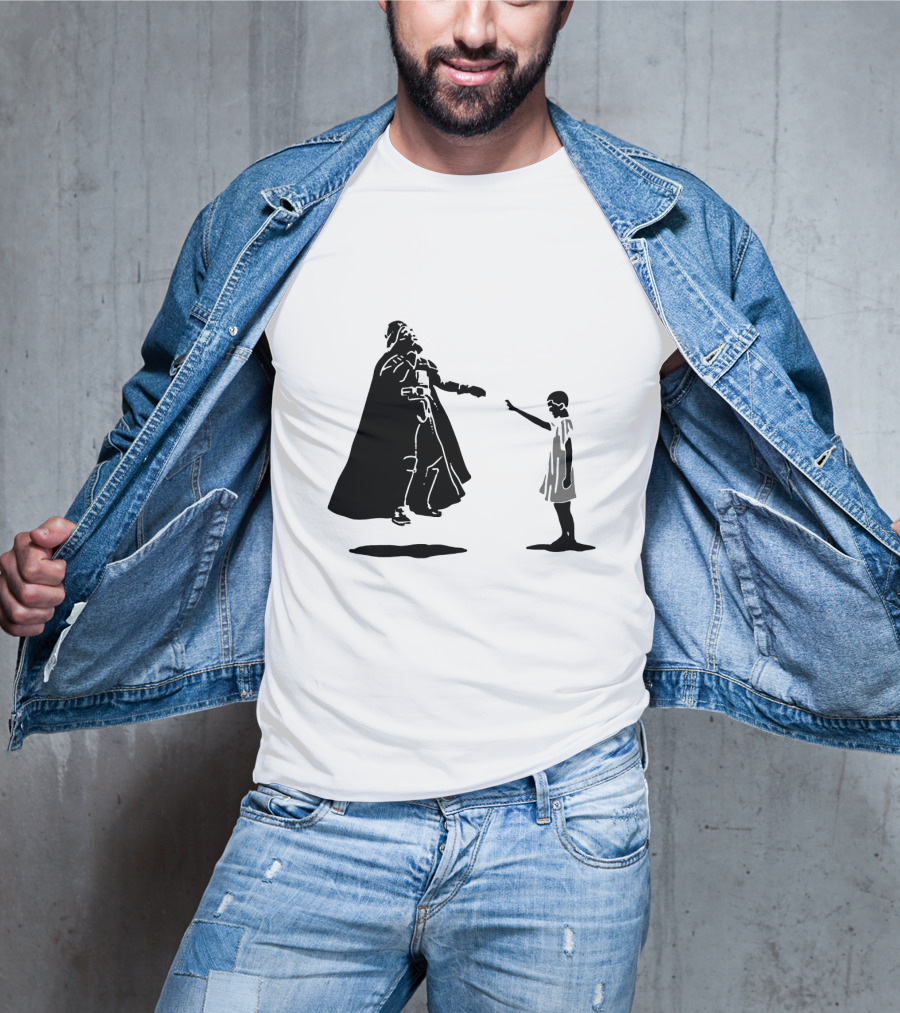Eleven Versus Darth Vader Showdown Star Wars T-Shirt