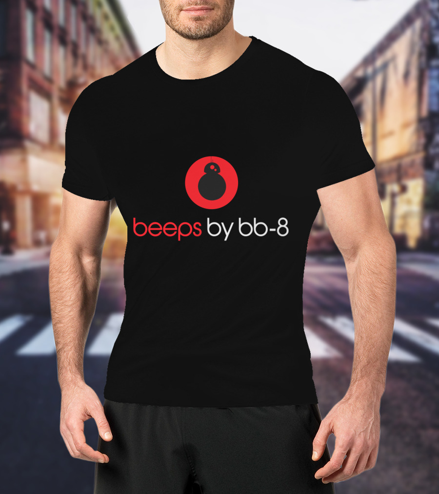 Beeps By BB-8 Droids Star Wars T-Shirt