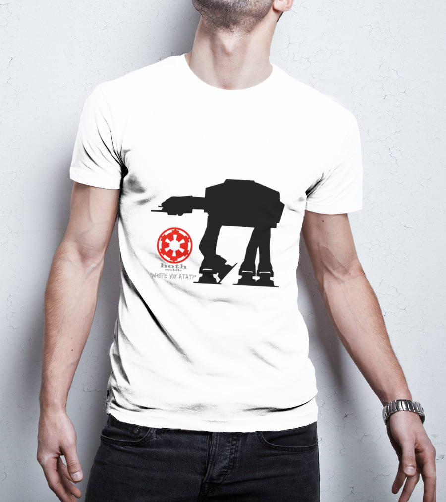 Hoth Mobile Whepe You AT-AT? Star Wars Droids T-Shirt