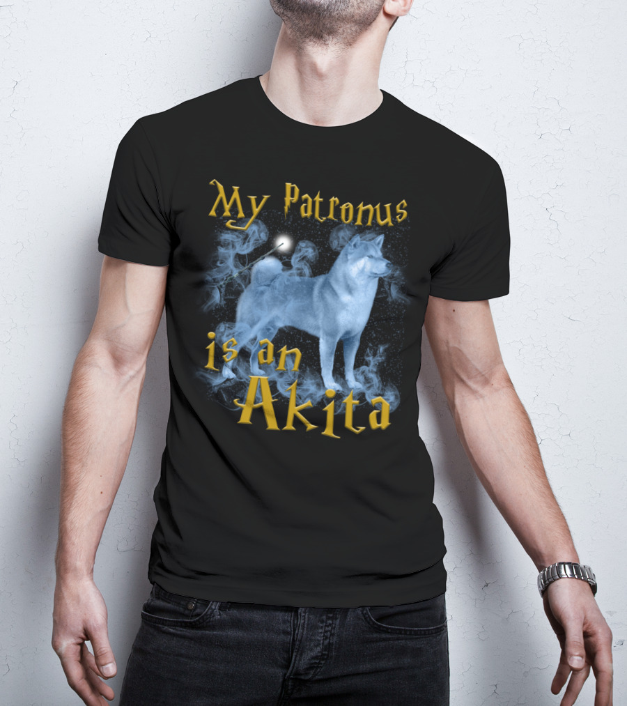 My Patronus Is An Akita T-Shirt