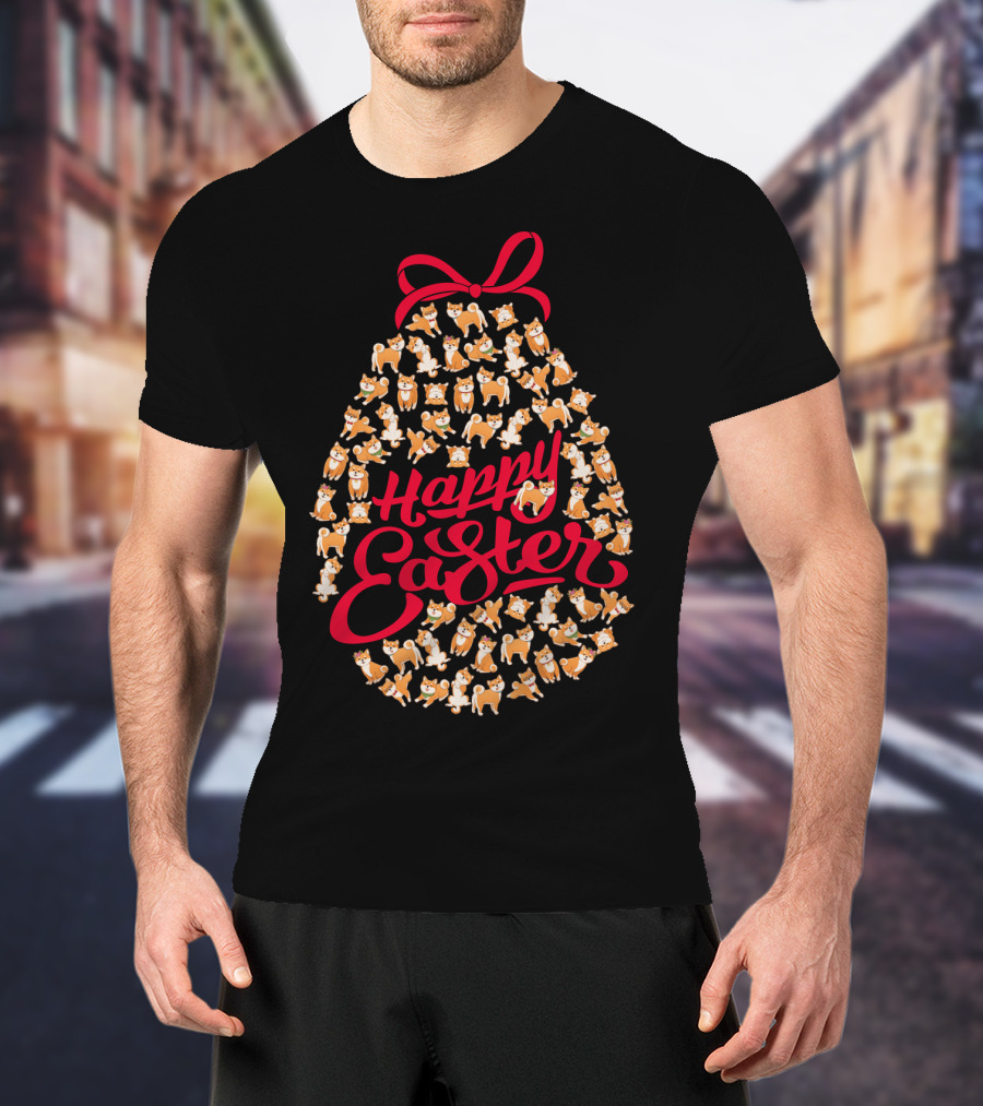 Happy Easter Corgi Egg T-Shirt